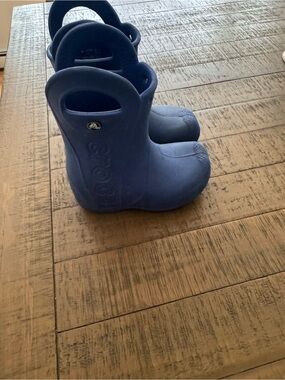 Toddler Boy Crocs Rainboots Size 8